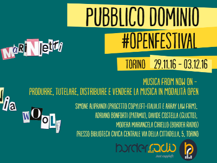 Festival Pubblico Dominio 2016 Festival Pubblico Dominio 2016